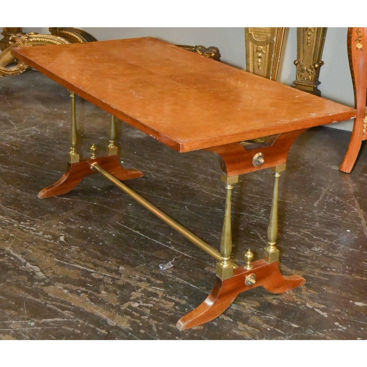 French Neoclassical Coffee Table In Good Condition In Dallas, TX