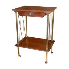 Midcentury French Petite Side Table