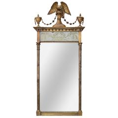 Early 19th Century Federal Giltwood Looking Glass, circa 1810
