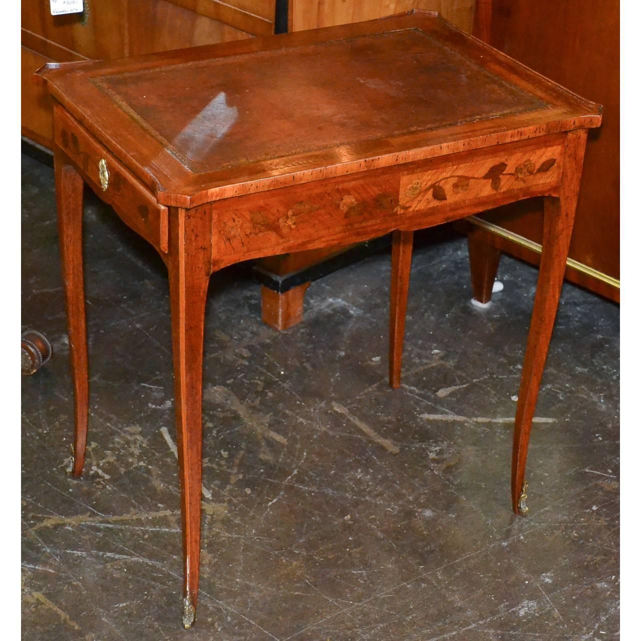 Fine Quality Louis XV Kingwood Side Table In Good Condition In Dallas, TX