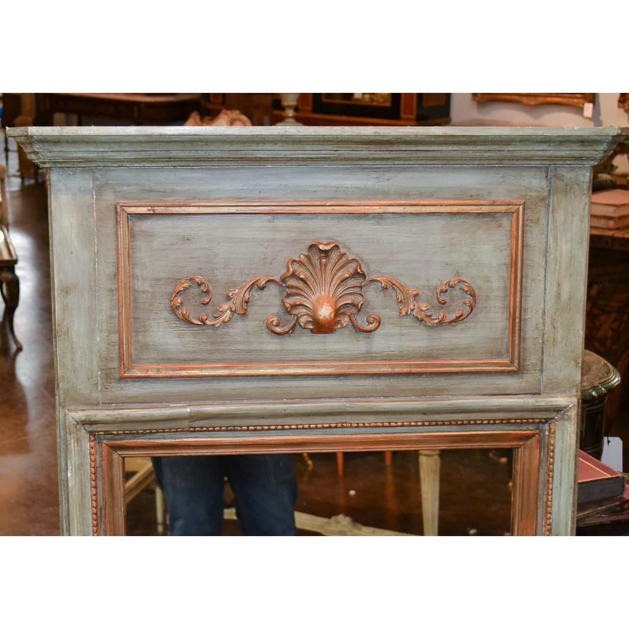 Pair or Single French Trumeau Mirrors For Sale at 1stDibs