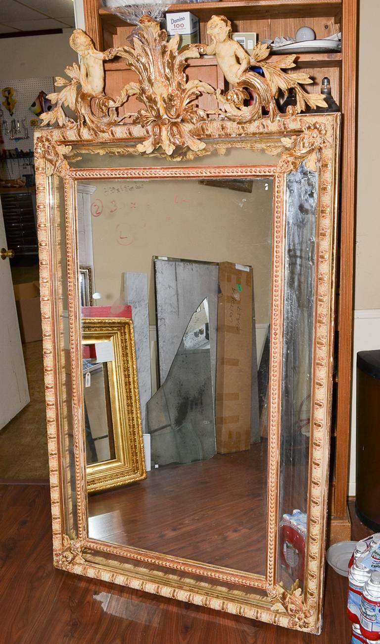 19th Century French Louis XV Mirror 1