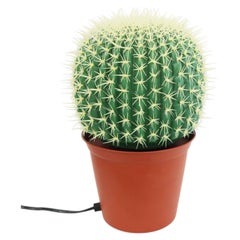 Large Cactus Table Lamp Pop Art Germany 1980s