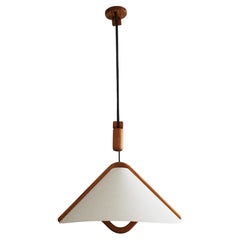 Height-Adjustable Pendant Lamp with Counterweight from Domus 1970s