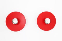Lampade da parete minimaliste “Magic Eyes” di Ingo Maurer, Germania 2005. Raro set da 2