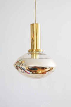 Peill & Putzler Ufo pendant lamp Magic Eye series Space Age design 1970s 1 of 3