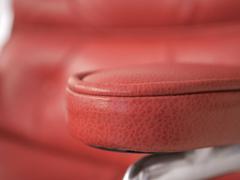 Charles Eames Time Life Leather Lounge Chairs