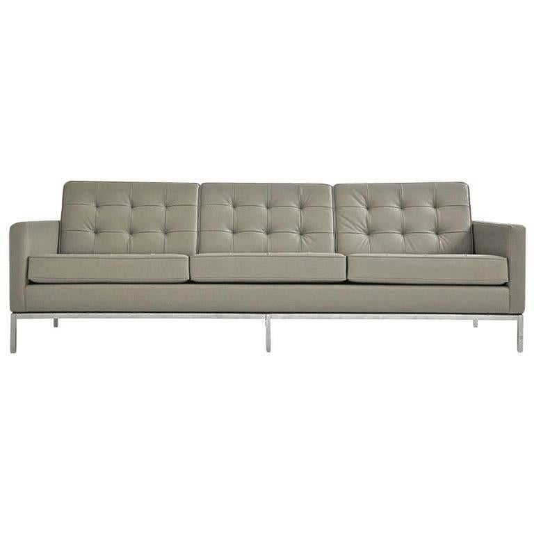 American Florence Knoll Three-Seat Sofa for Knoll International
