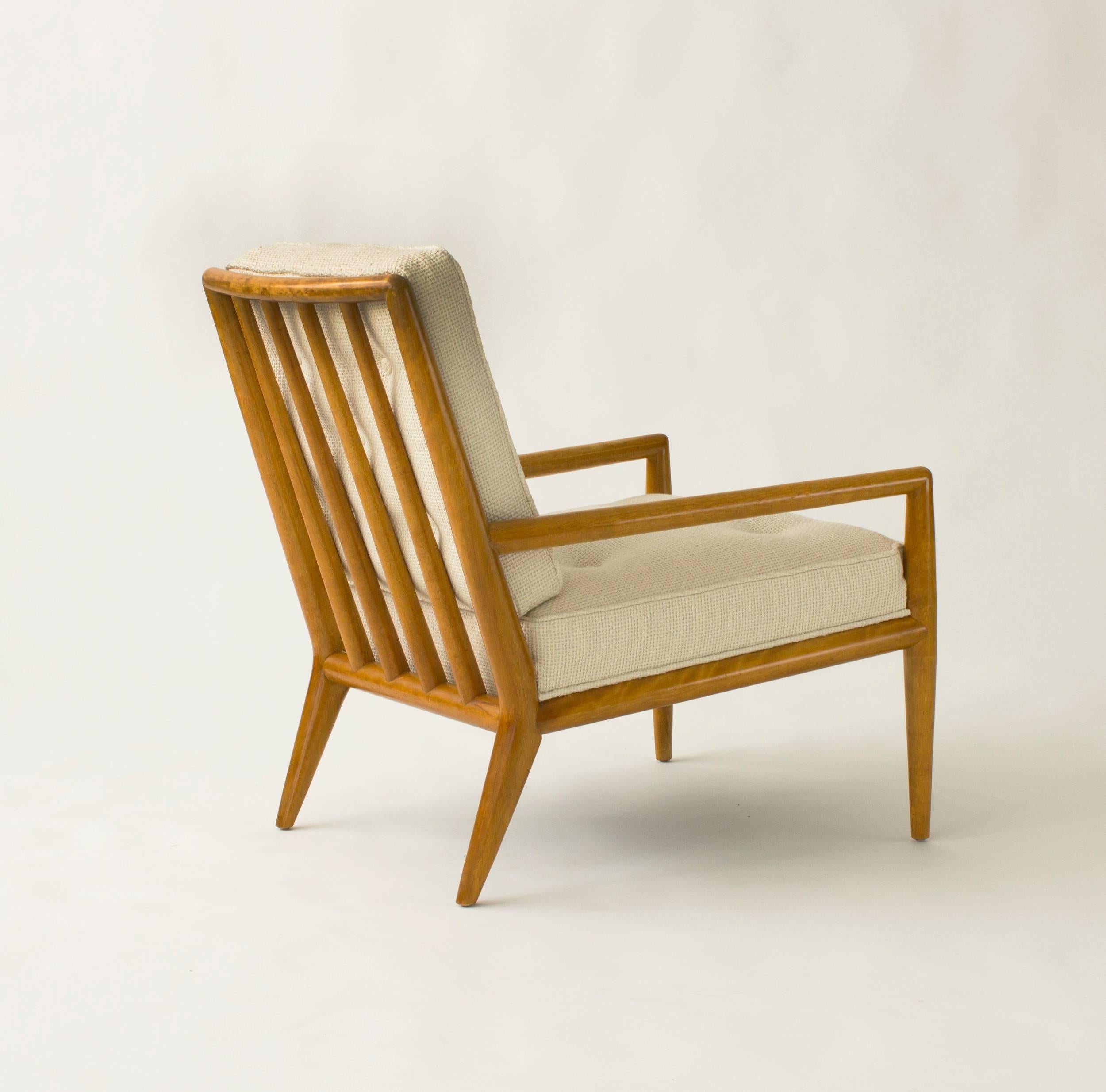 Mid-Century Modern T.H. Robsjohn-Gibbings for Widdicomb Pair of Lounge Chairs For Sale