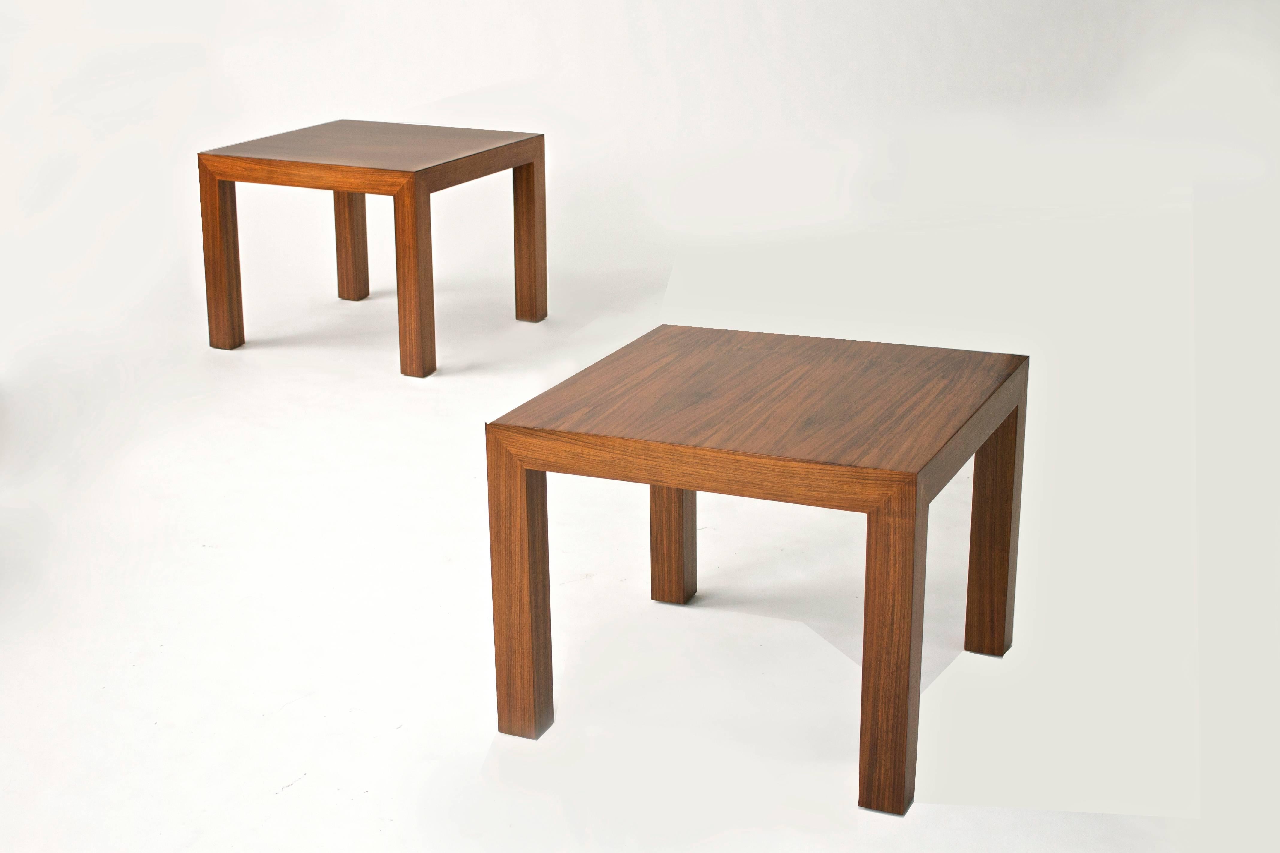 Early and Rare Michael Taylor Custom Lamp Tables For Sale 1