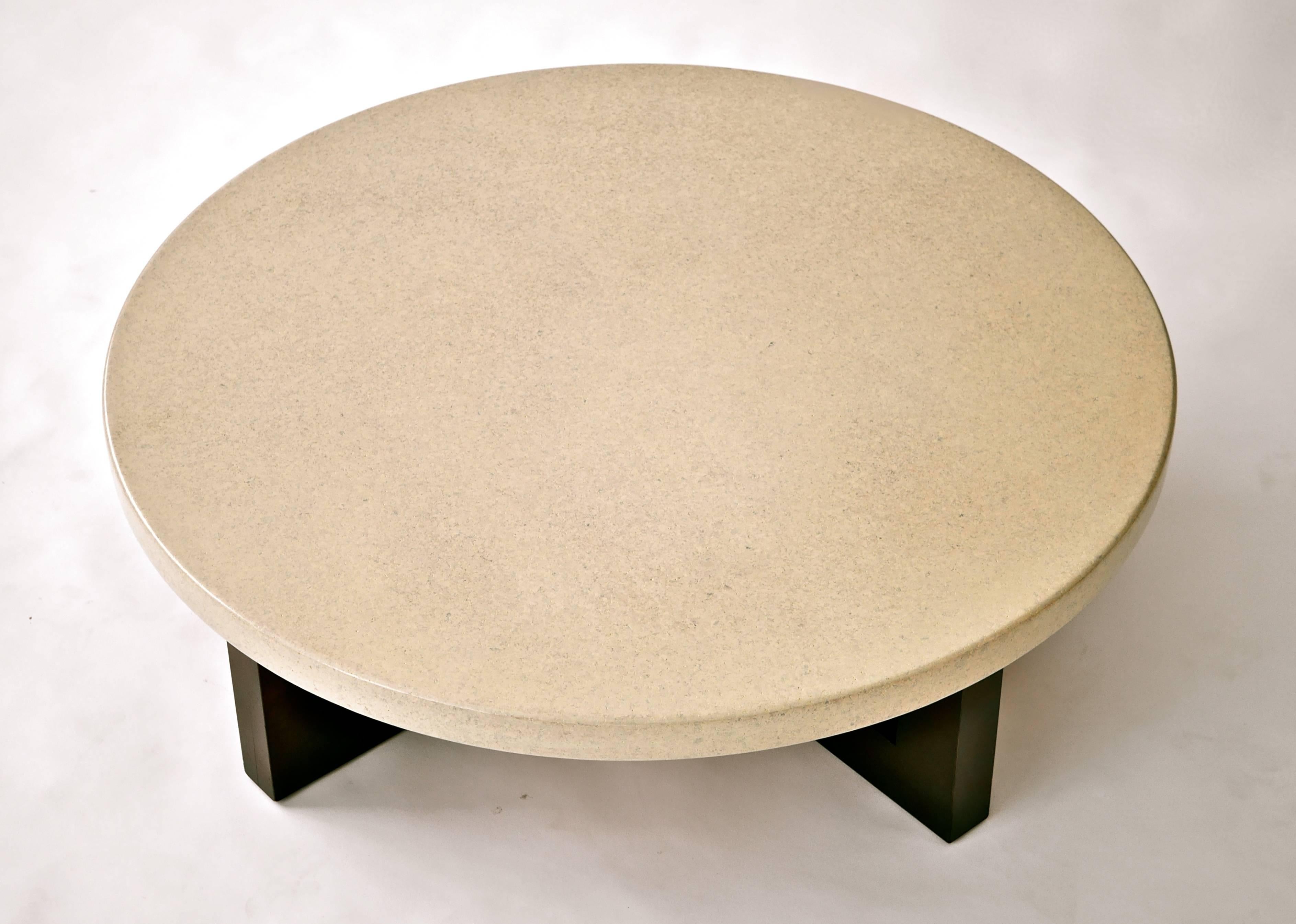 Paul Frankl Lacquered Cork Cocktail Table 1