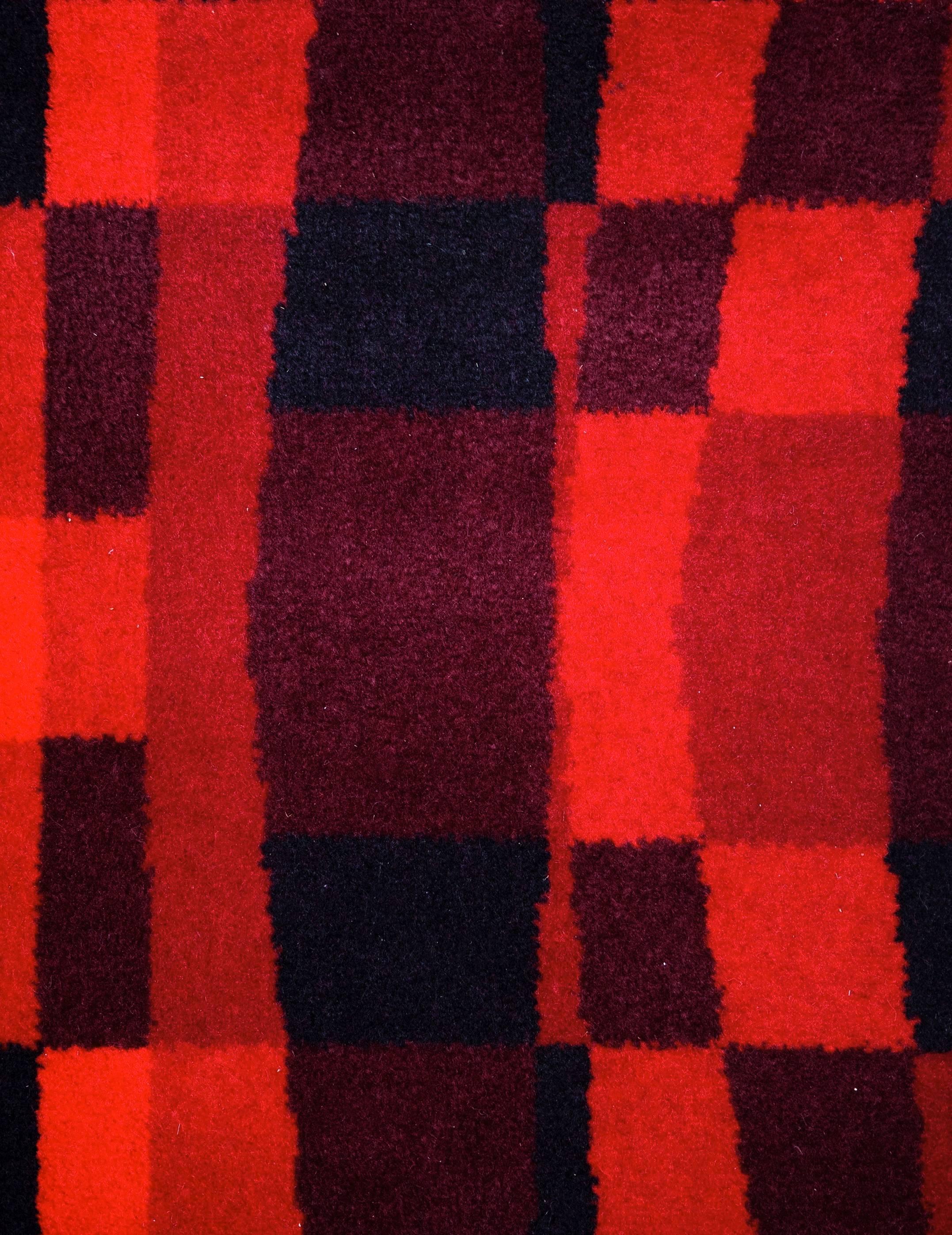 Mid-20th Century Unika Vaev Carpet Attributed to Verner Panton For Sale