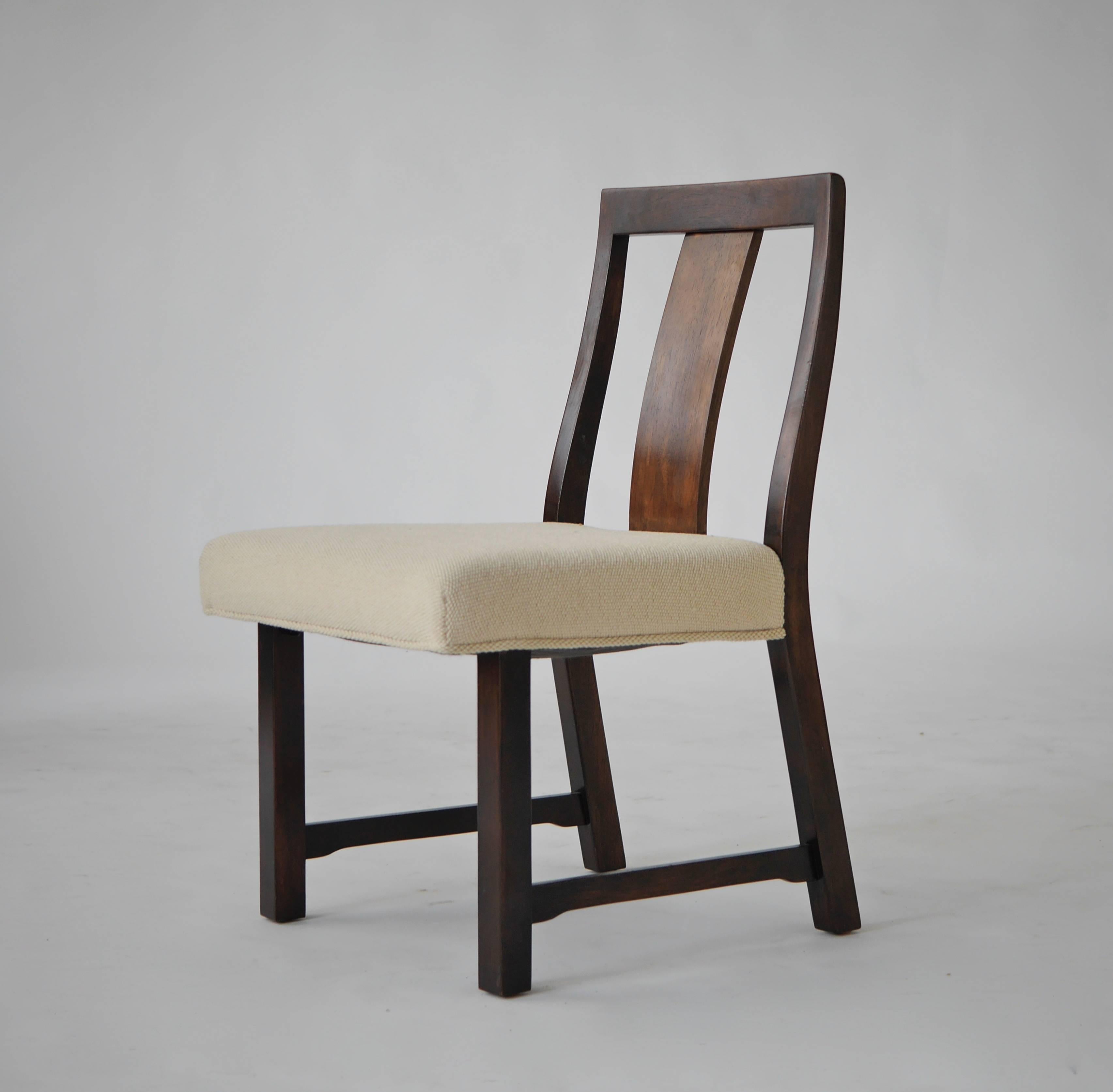 Mid-20th Century Five Edward Wormley Side Chairs For Sale