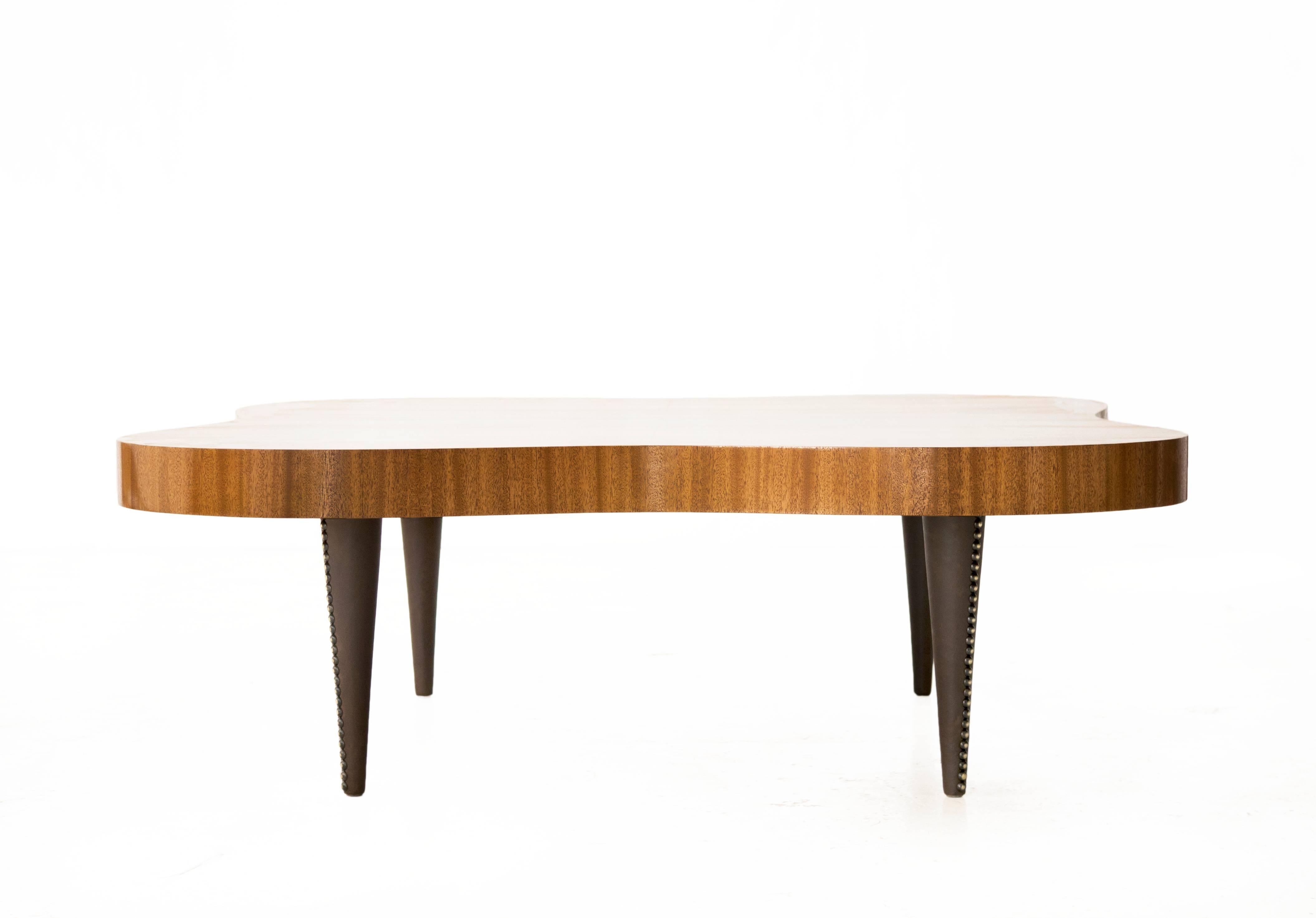 Gilbert Rohde designed this beautifully restored coffee table for the Herman Miller Furniture Company in 1941.