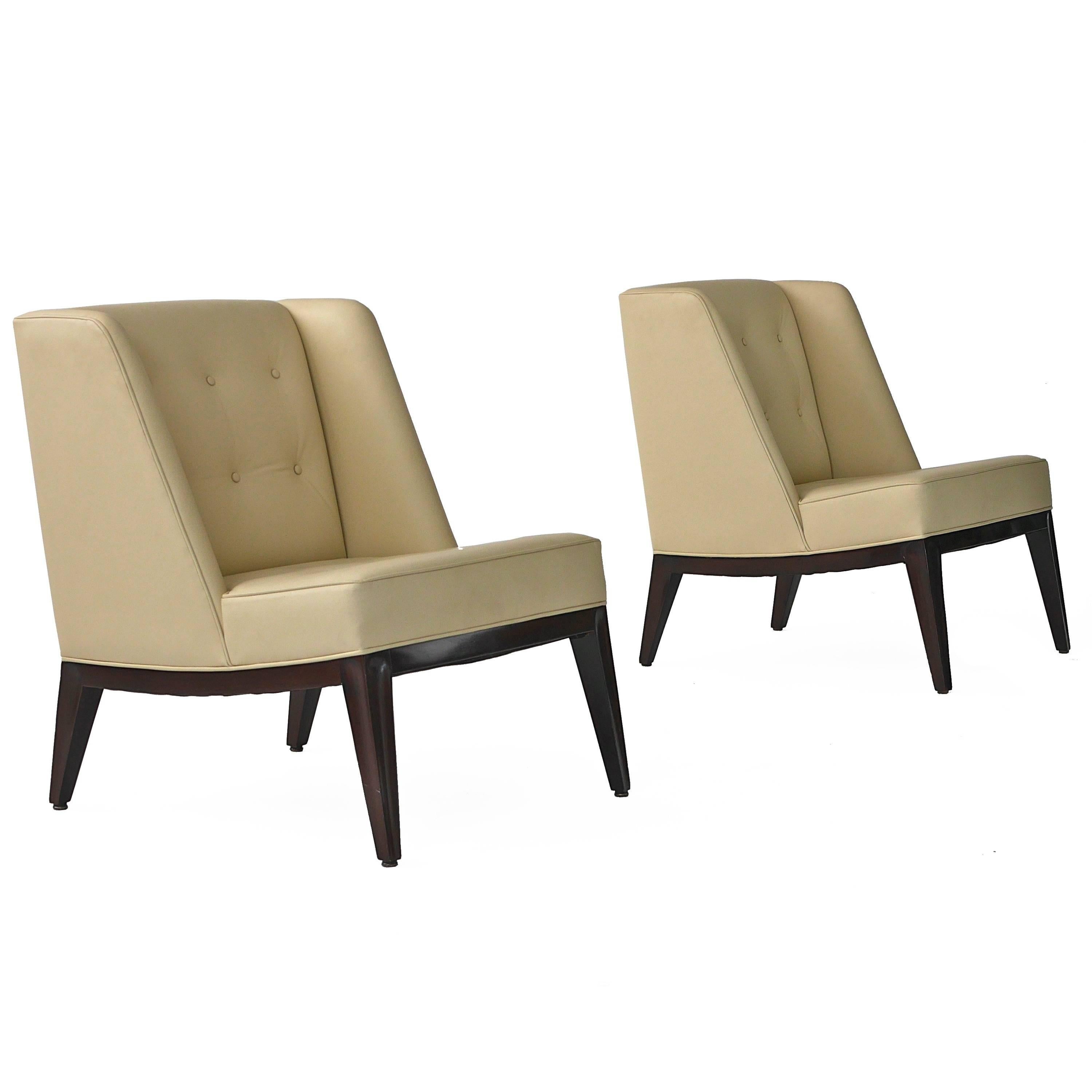 Rare Edward Wormley Janus Group Lounge Chairs