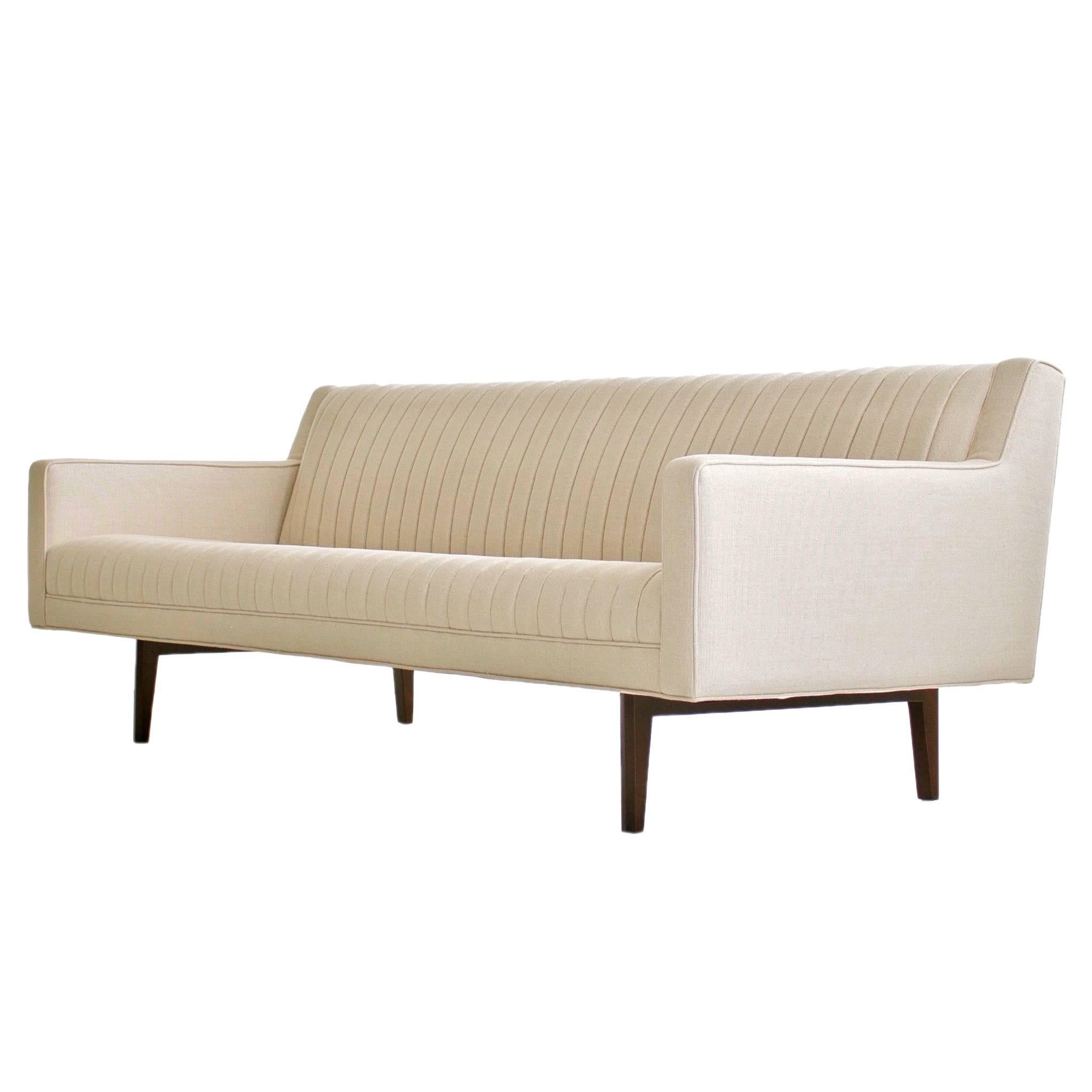 Modern Edward Wormley Channel Back Sofa