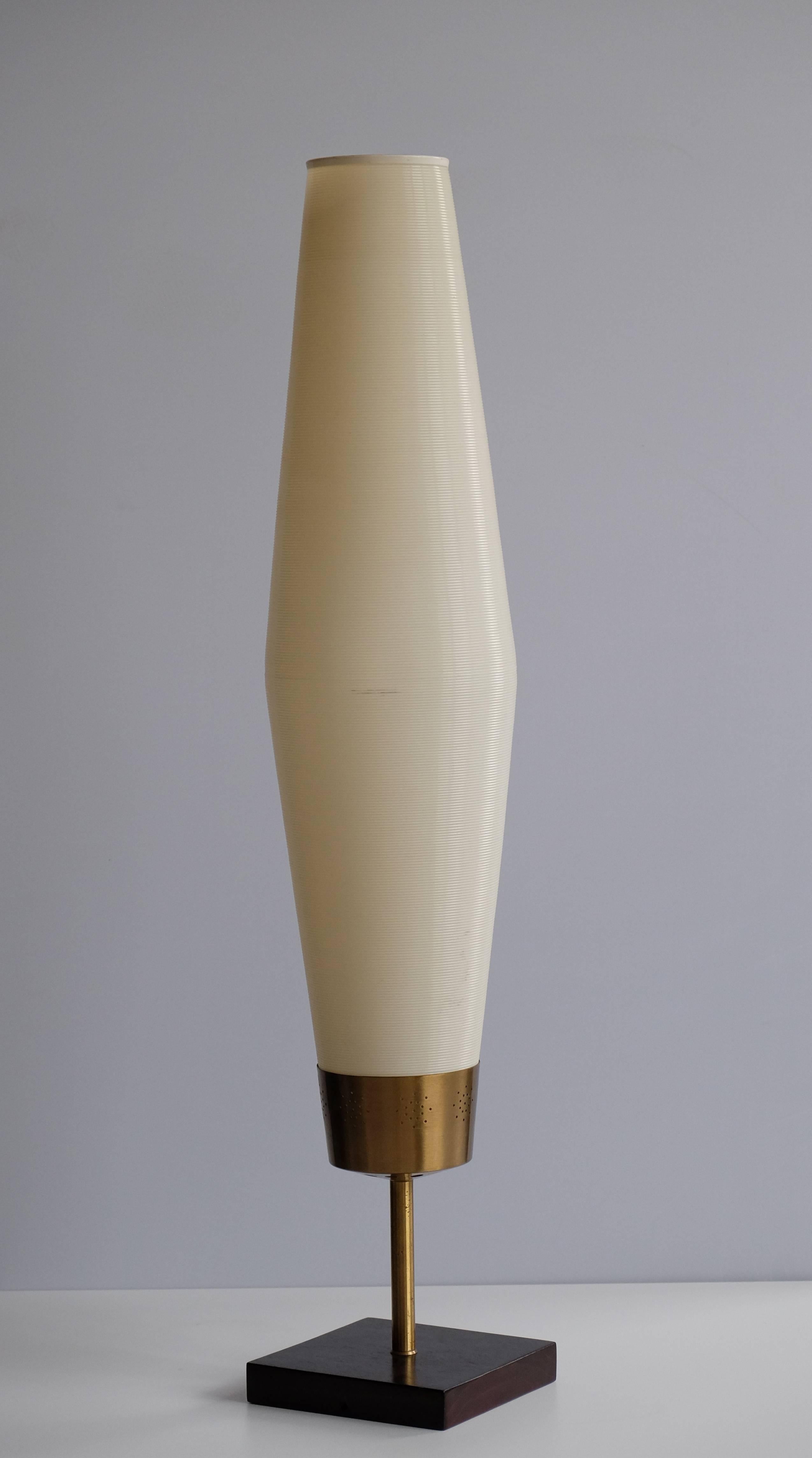 Pair of Heifitz Rotoflex table lamps, 1960s.