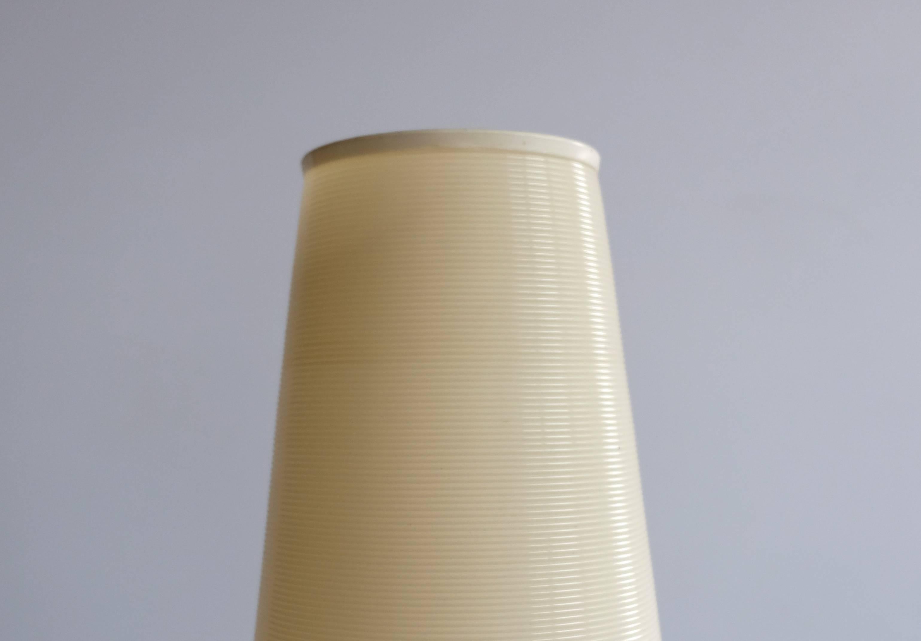 Spun Pair of Heifitz Rotoflex Table Lamps For Sale