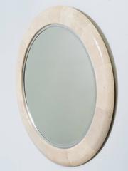 Shagreen Mirror from Baker by Bill Sofield