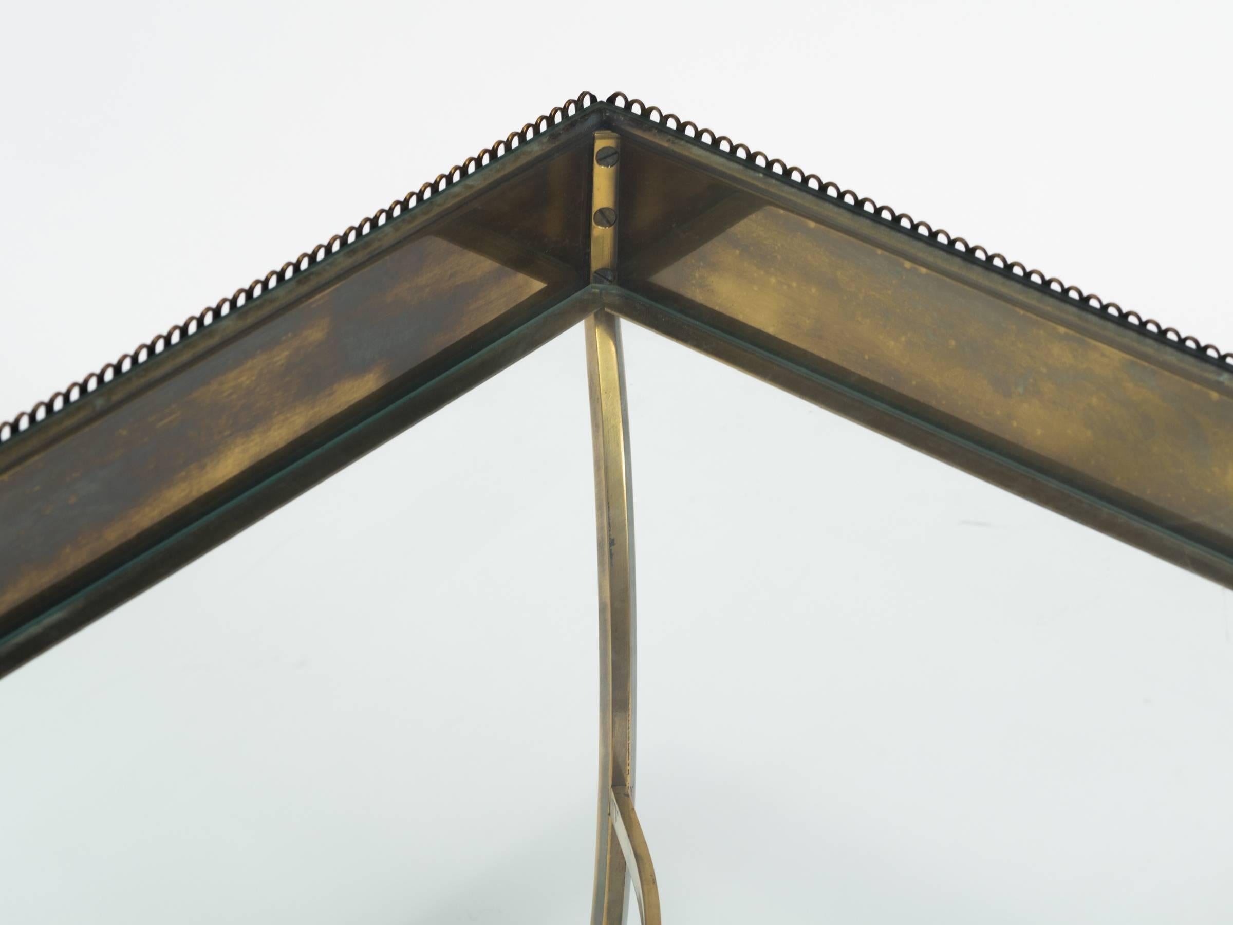  Brass French Display Table 1