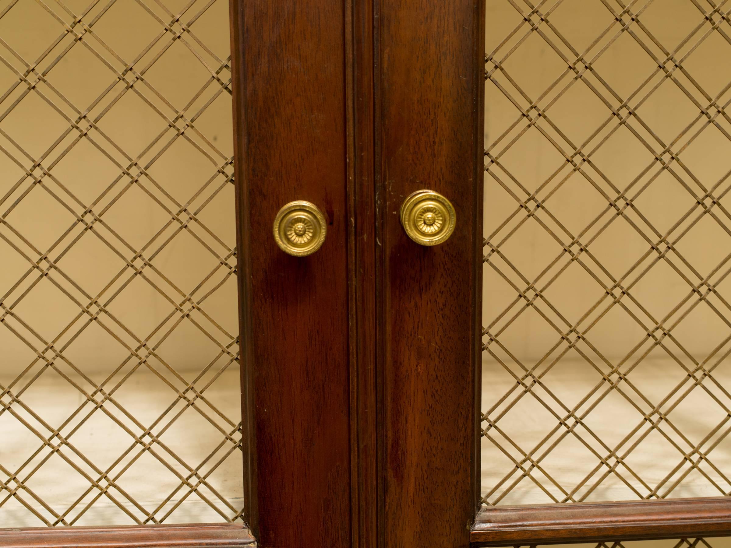 Very tall pair of beautiful bookcases.