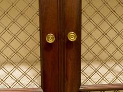 Pair of Tall Classic Chicken Wire Bookcase