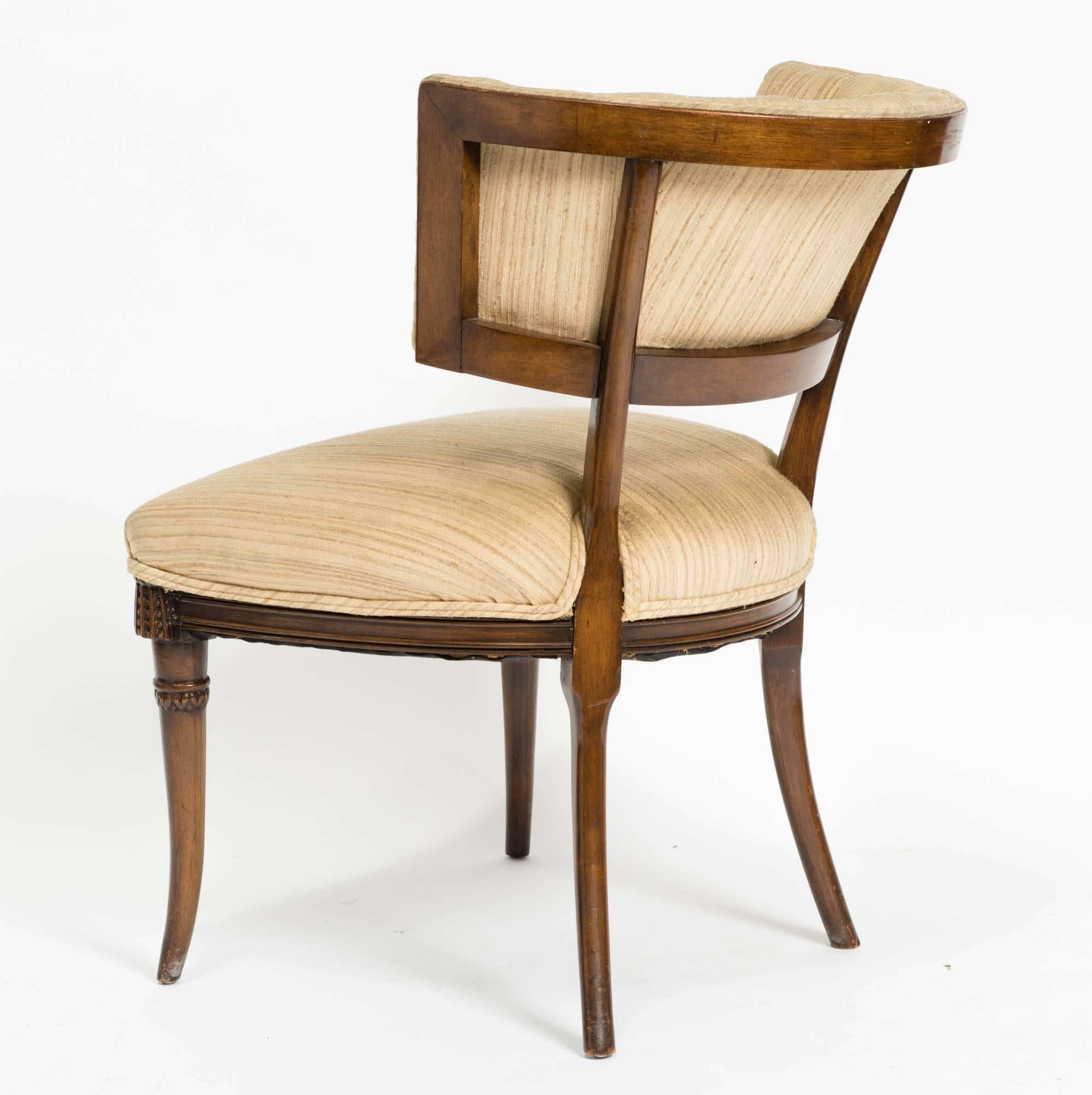 Pair of 1940s Klismos Chairs 1