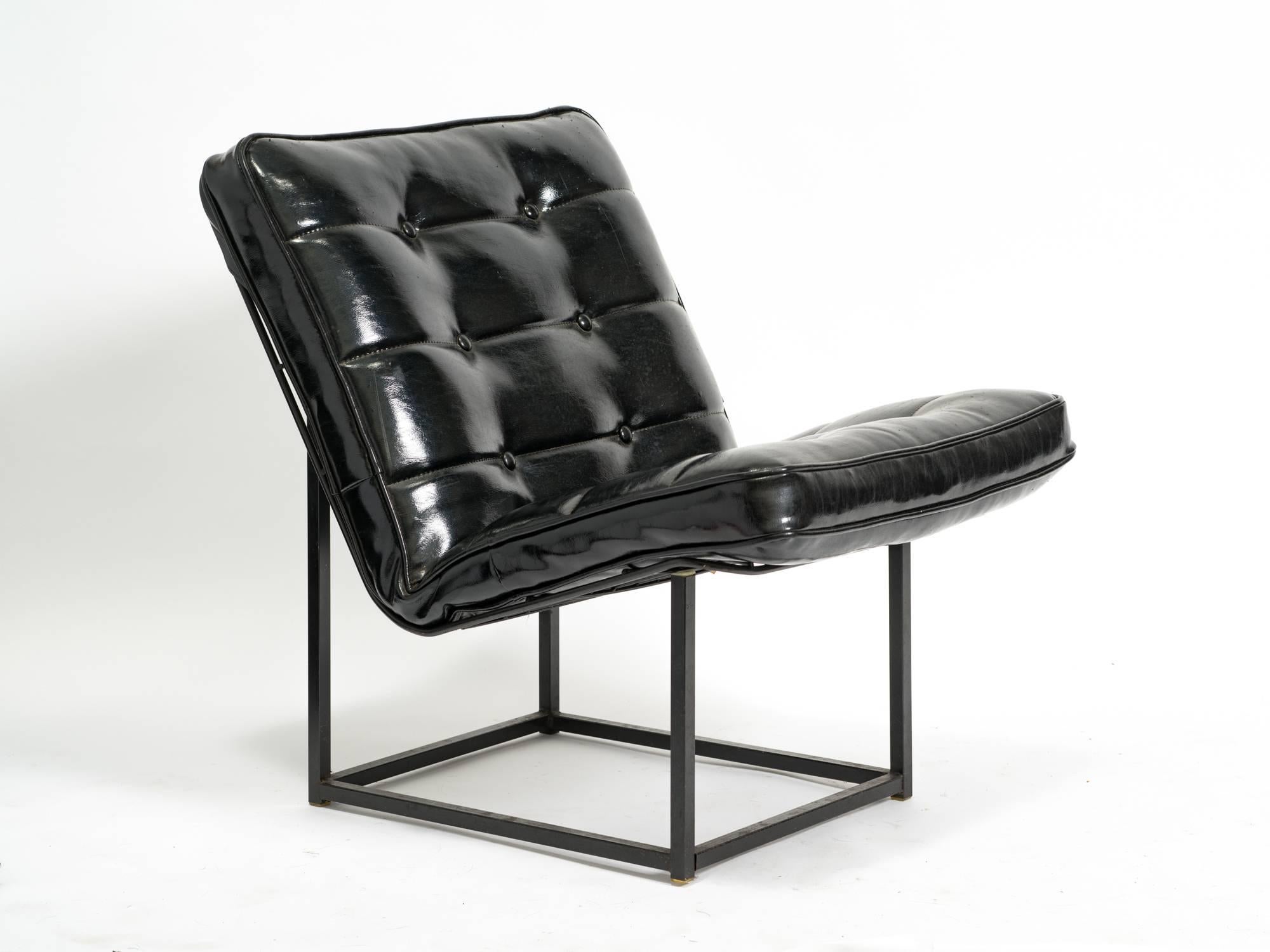 Pair of Homecrest Wire Lounge Chairs 3