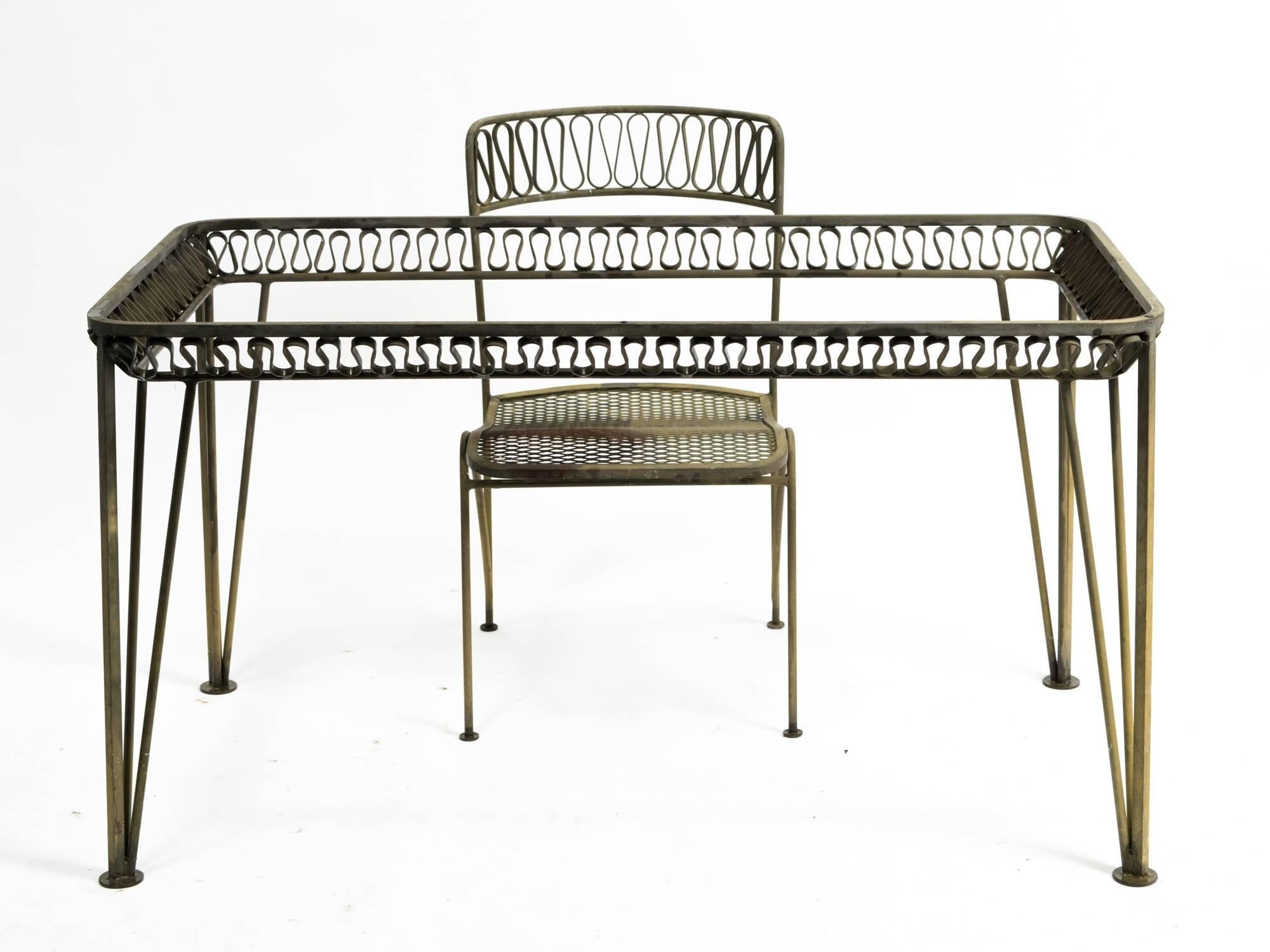 1950s Ribbon Outdoor Dining Set by Maurizio Tempestini 2