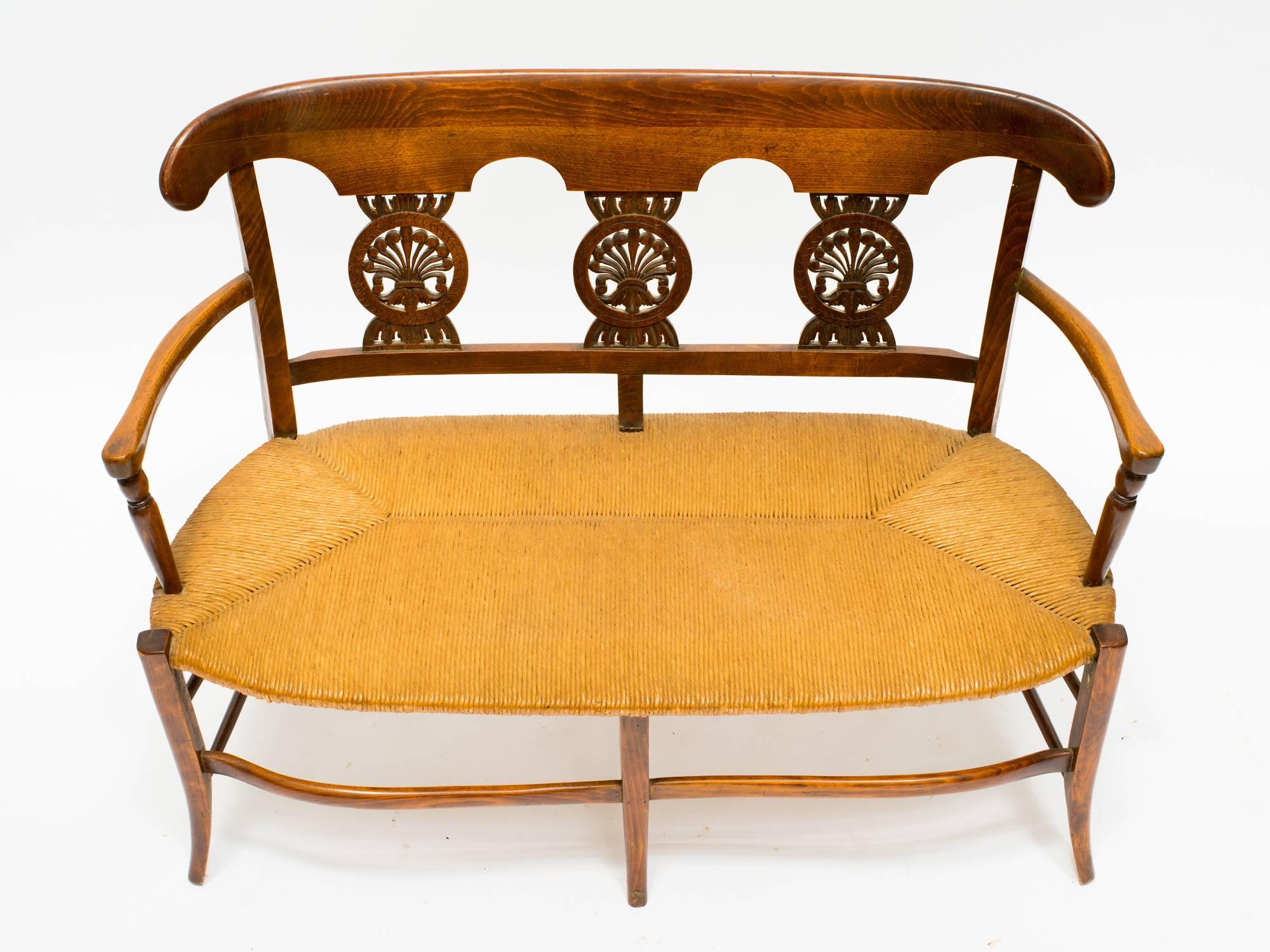19th Century French Classical Bench 1