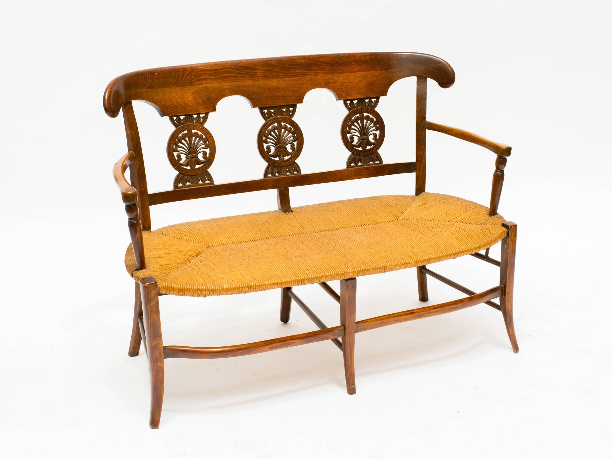 19th Century French Classical Bench 3