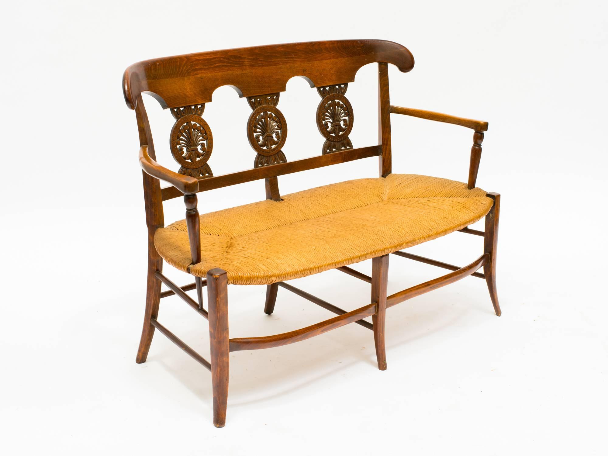 19th Century French Classical Bench 6