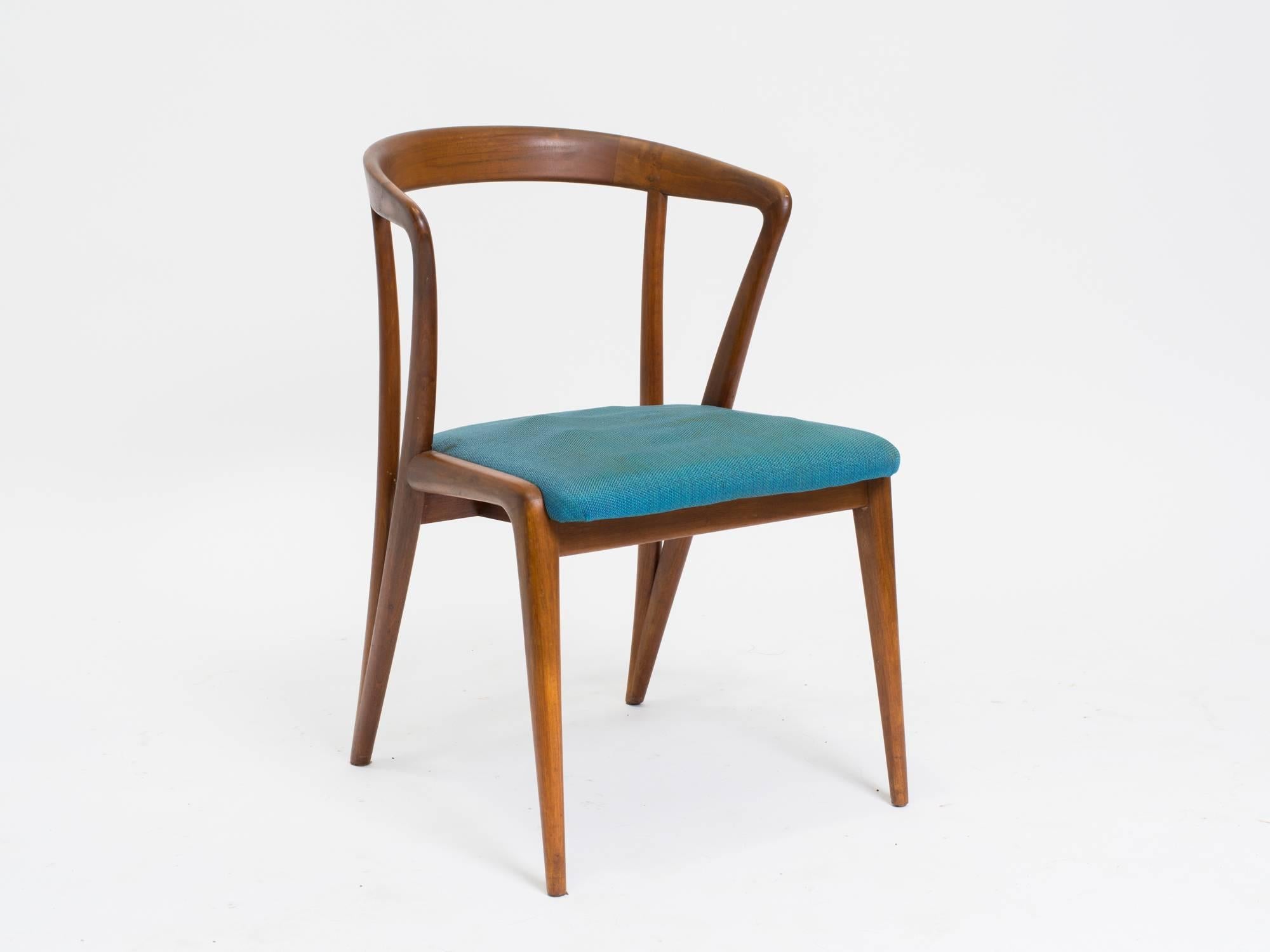 Mid-20th Century Pair of Bertha Schaefer armchairs for Singer and sons