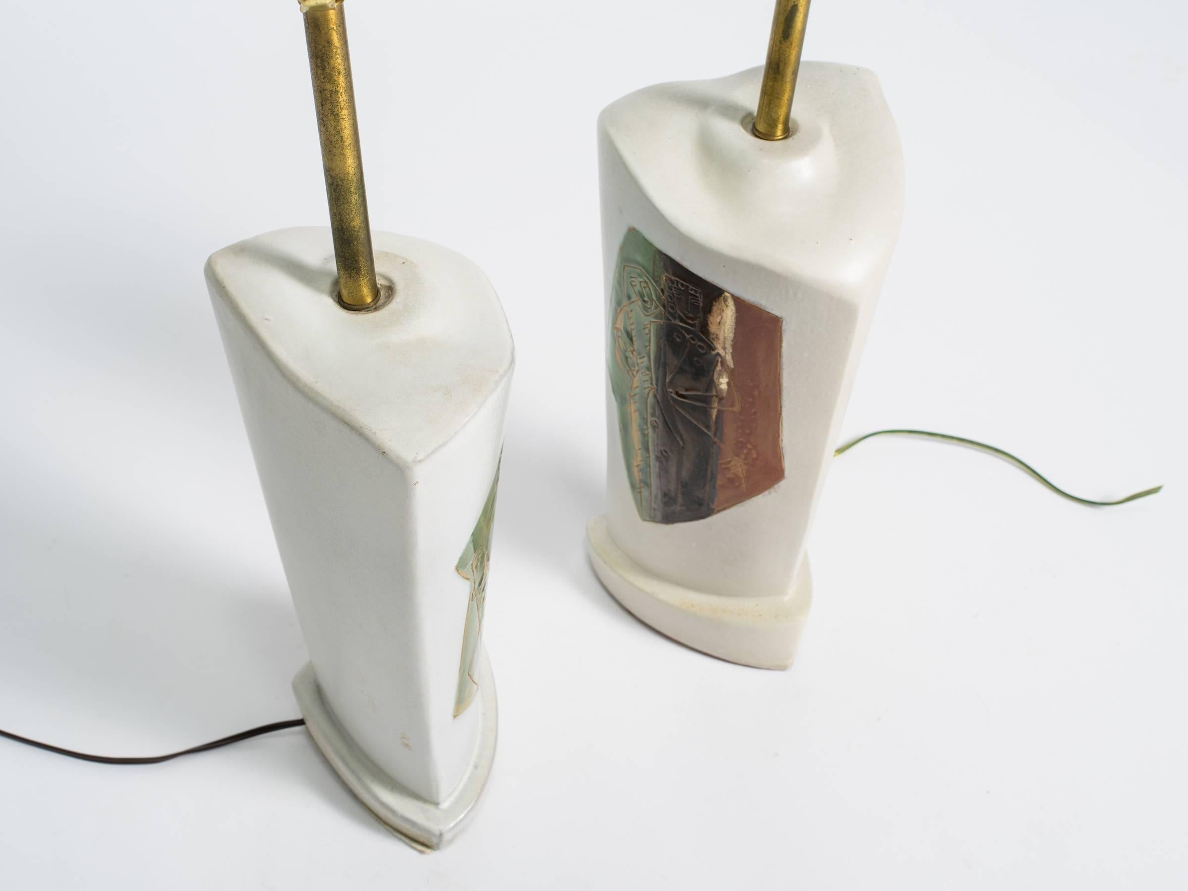Pair of Marianna von Allesch Table Lamps For Sale 3