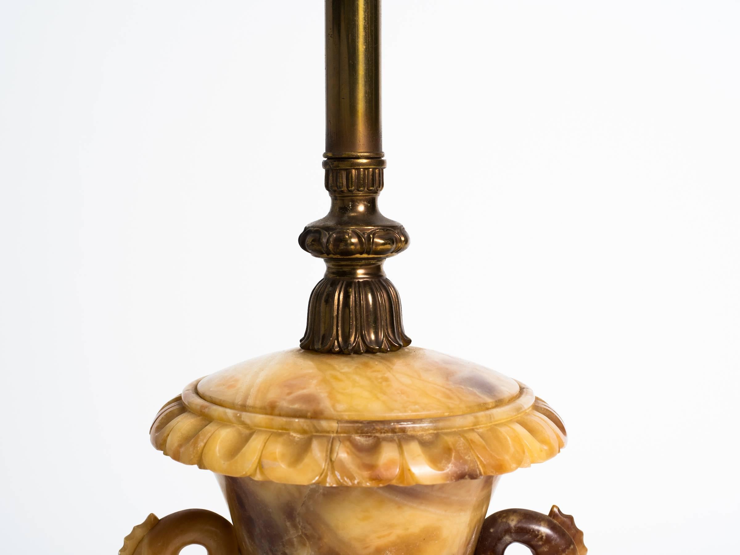 Marble Urn Lamp For Sale 3
