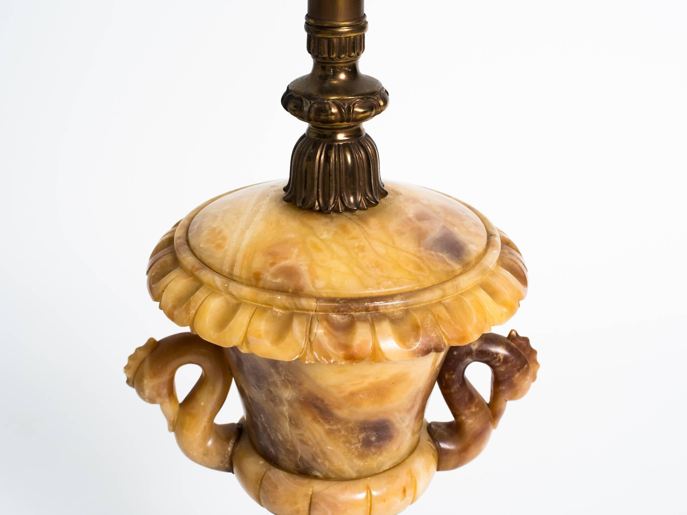 Marble Urn Lamp For Sale 4