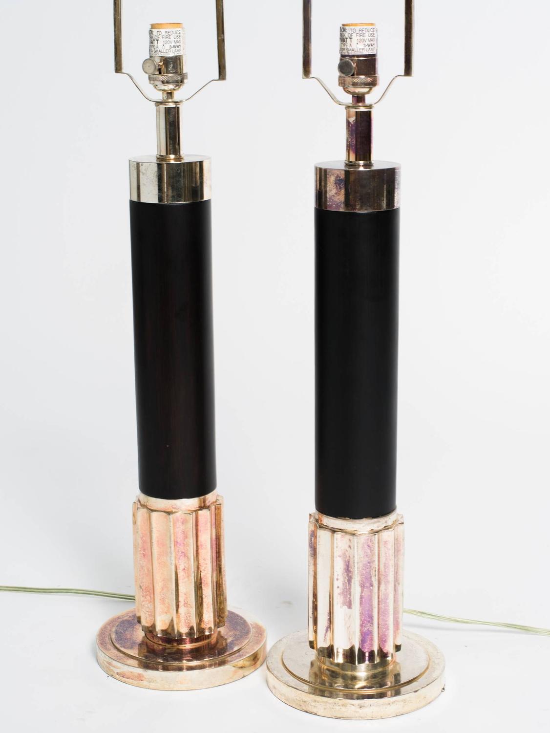 Pair of Ralph Lauren Deco Style Lamps For Sale at 1stdibs