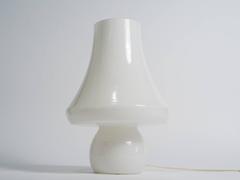 Huge 1970s Italian Glass Table Lamp