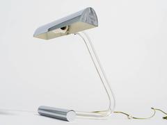 Lucite and Chrome Desk Lamp by Peter Hamburger for Kovacs