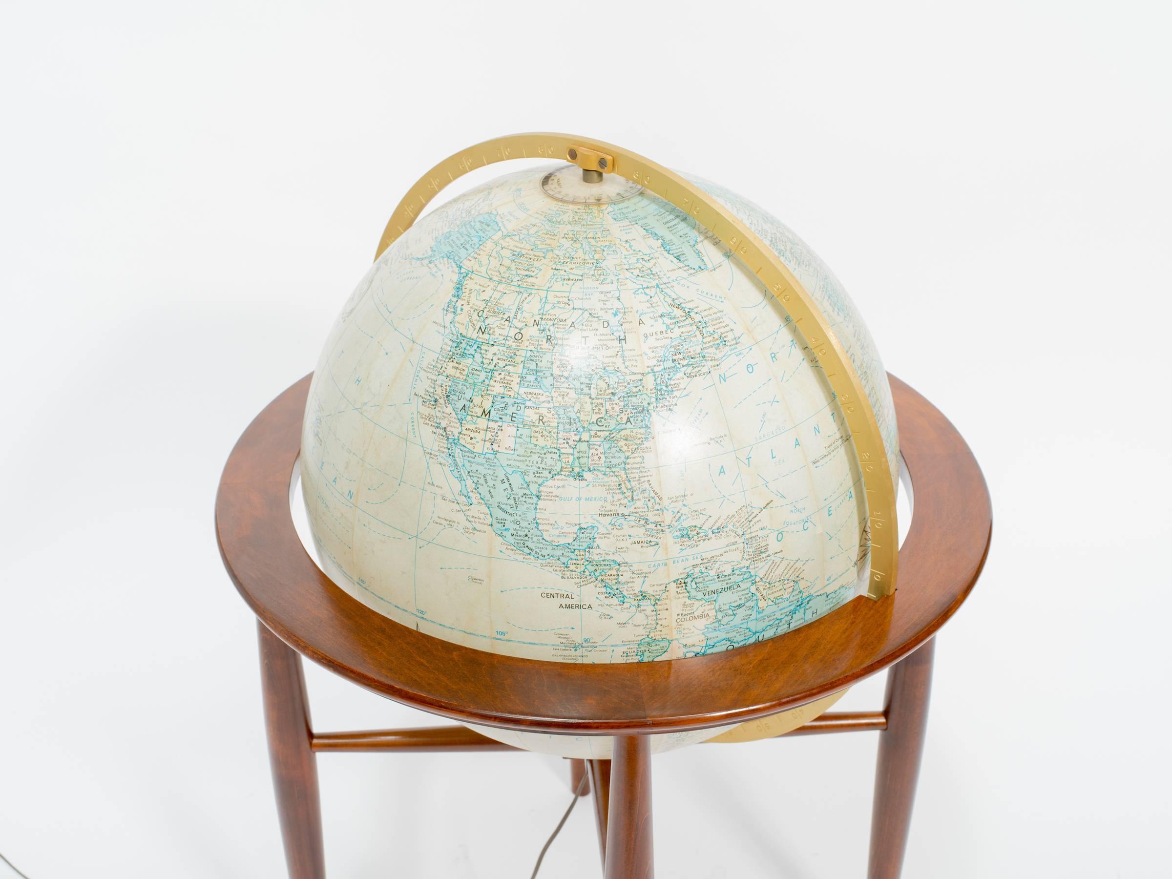 Replogle Illuminated Globe on Stand 1
