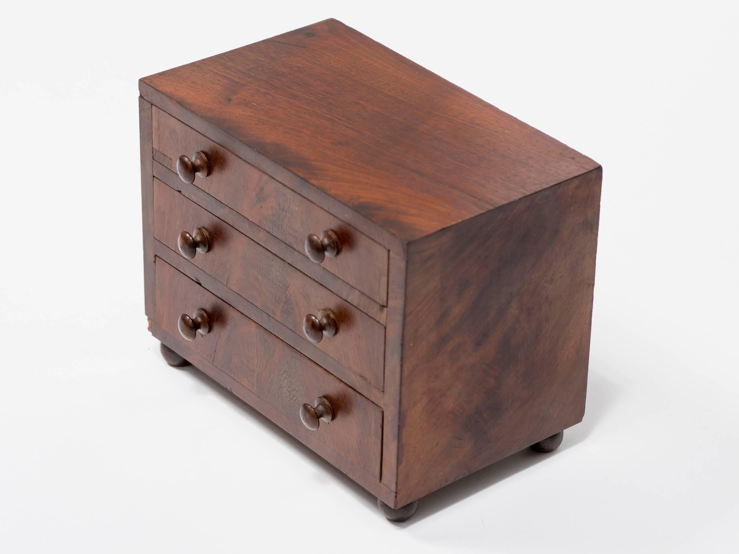 19th Century Salesman’s Sample of a Chest 1