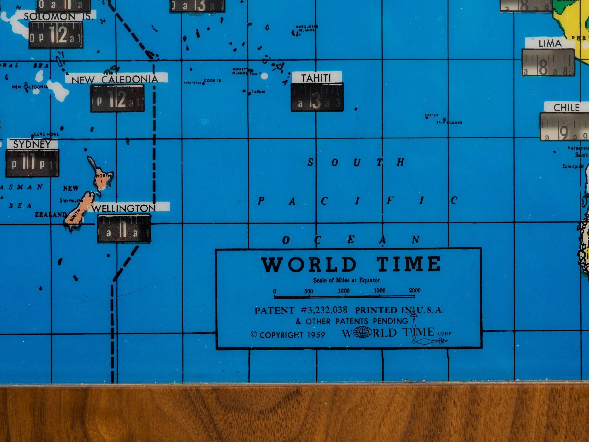 1950s Herman Miller World Clock 1