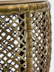 Solid Brass Garden Stool