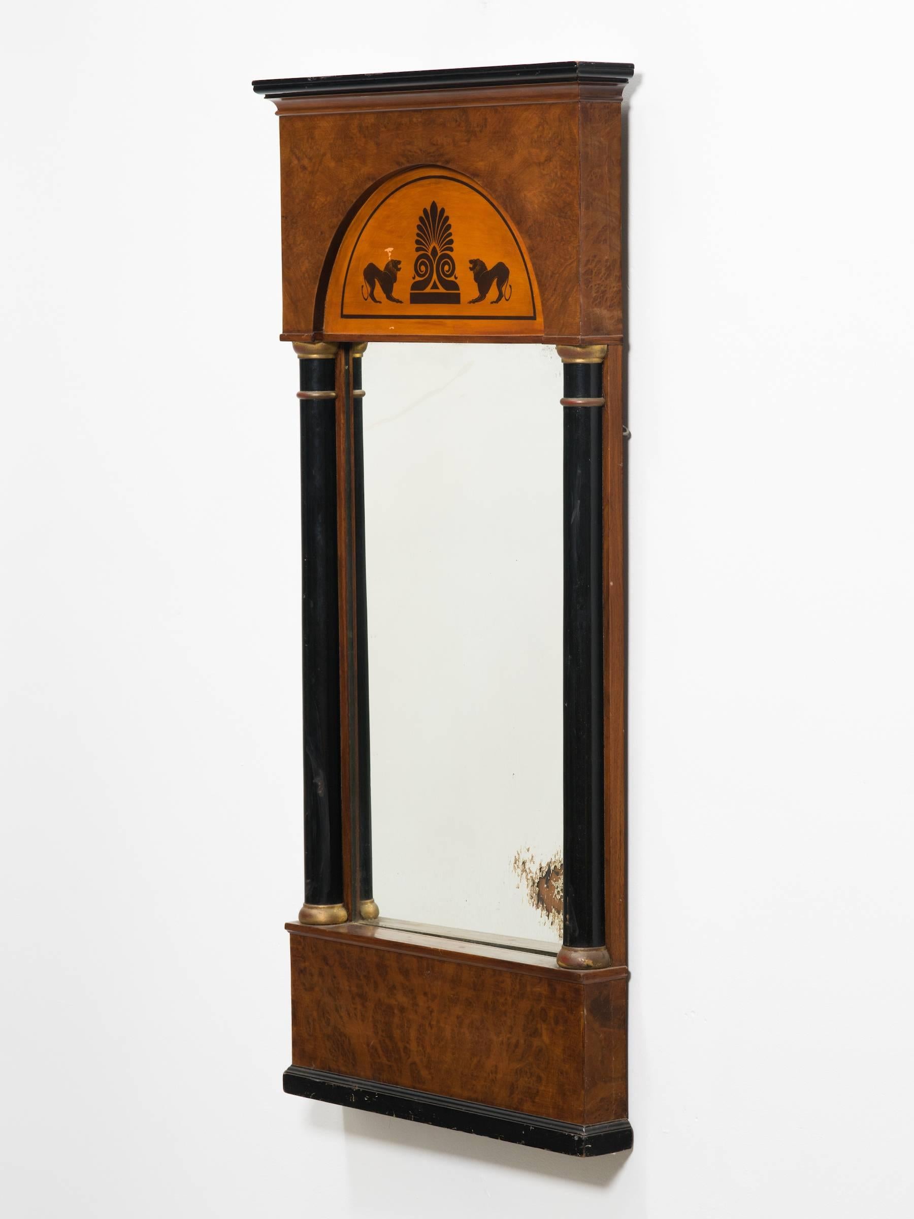 Regency style turn of the century mirror.