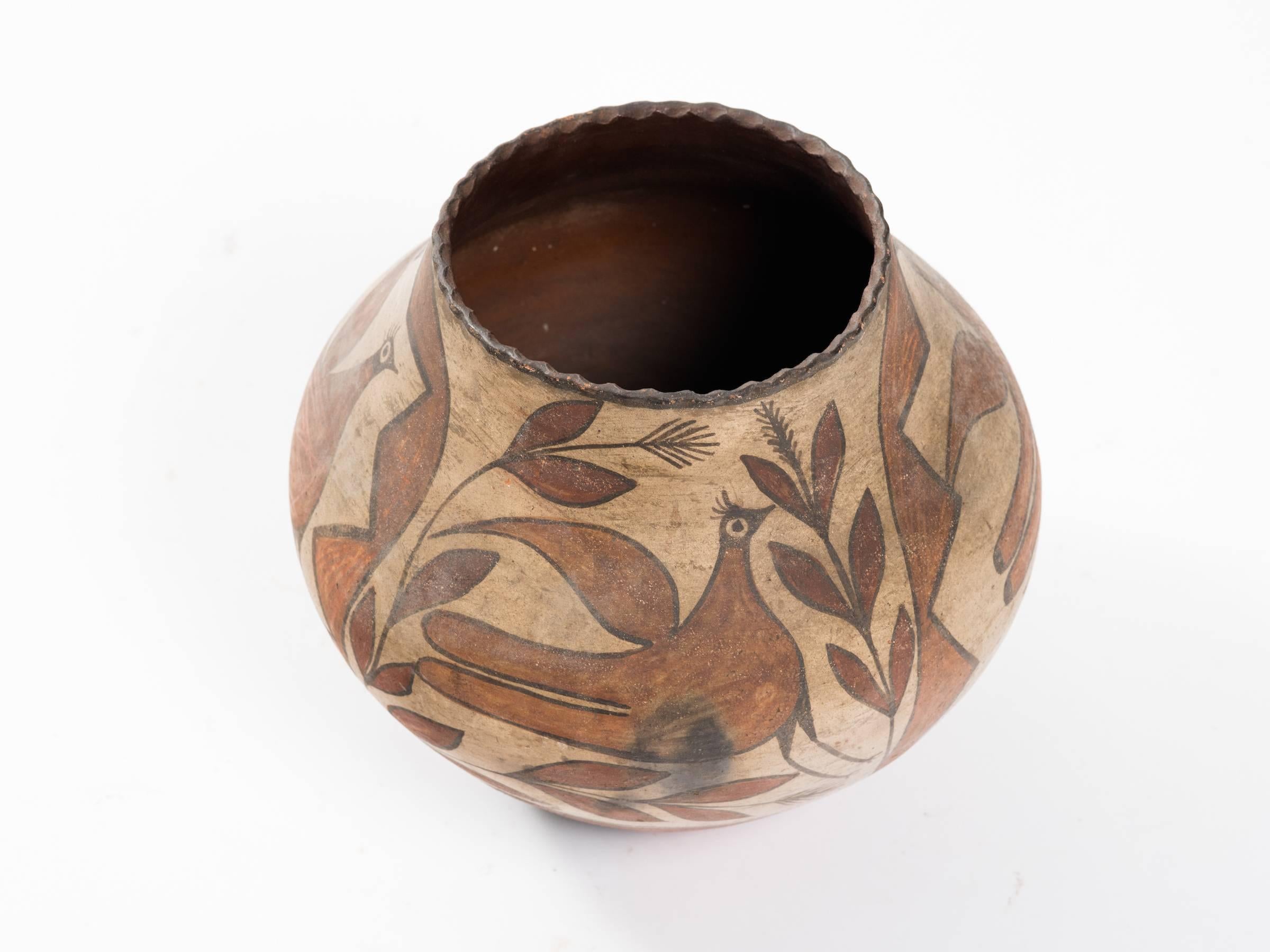 Turn of the century Zia Pueblo Pottery Olla.