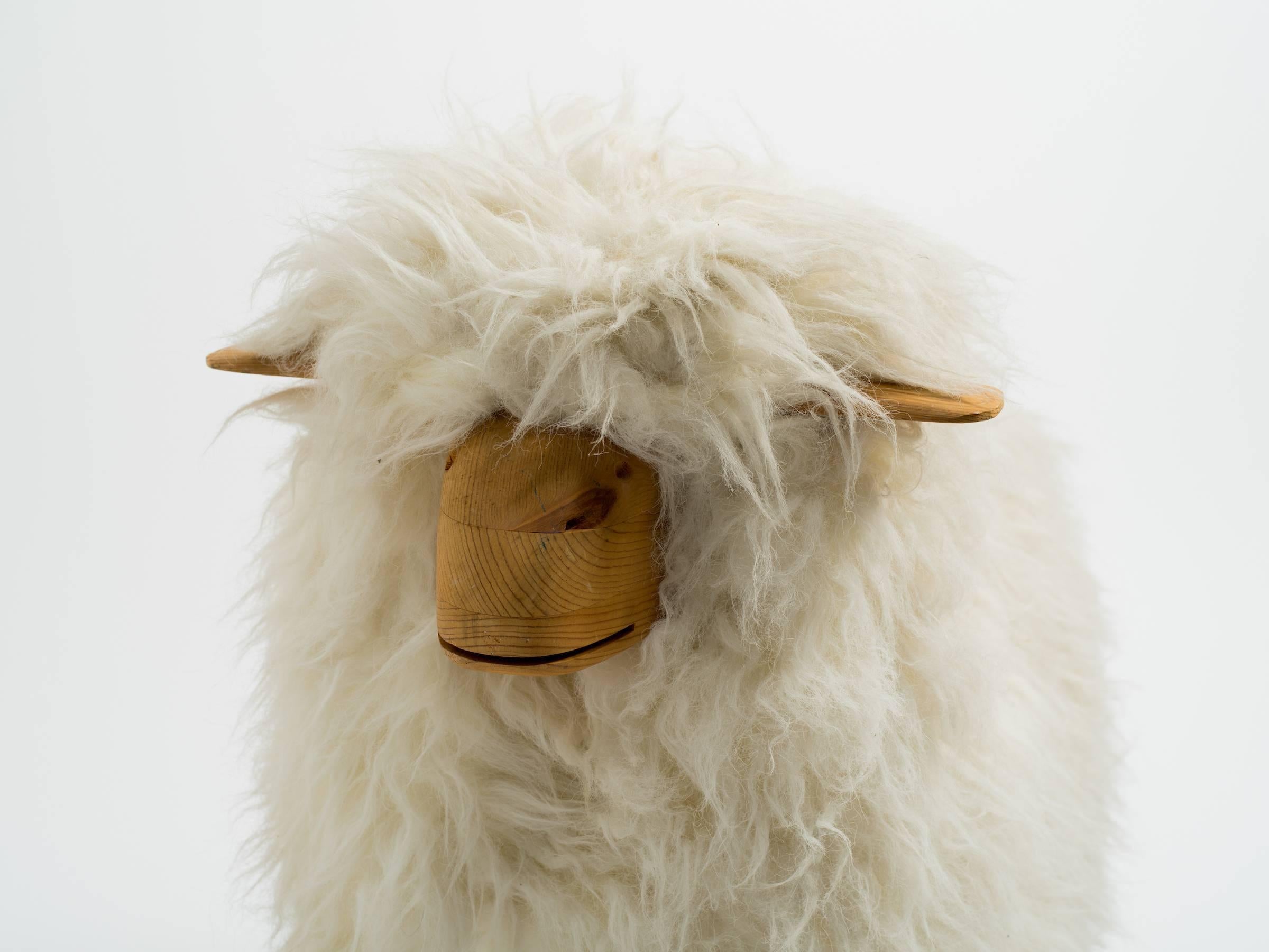 Mid-20th Century Life-Size Sheep