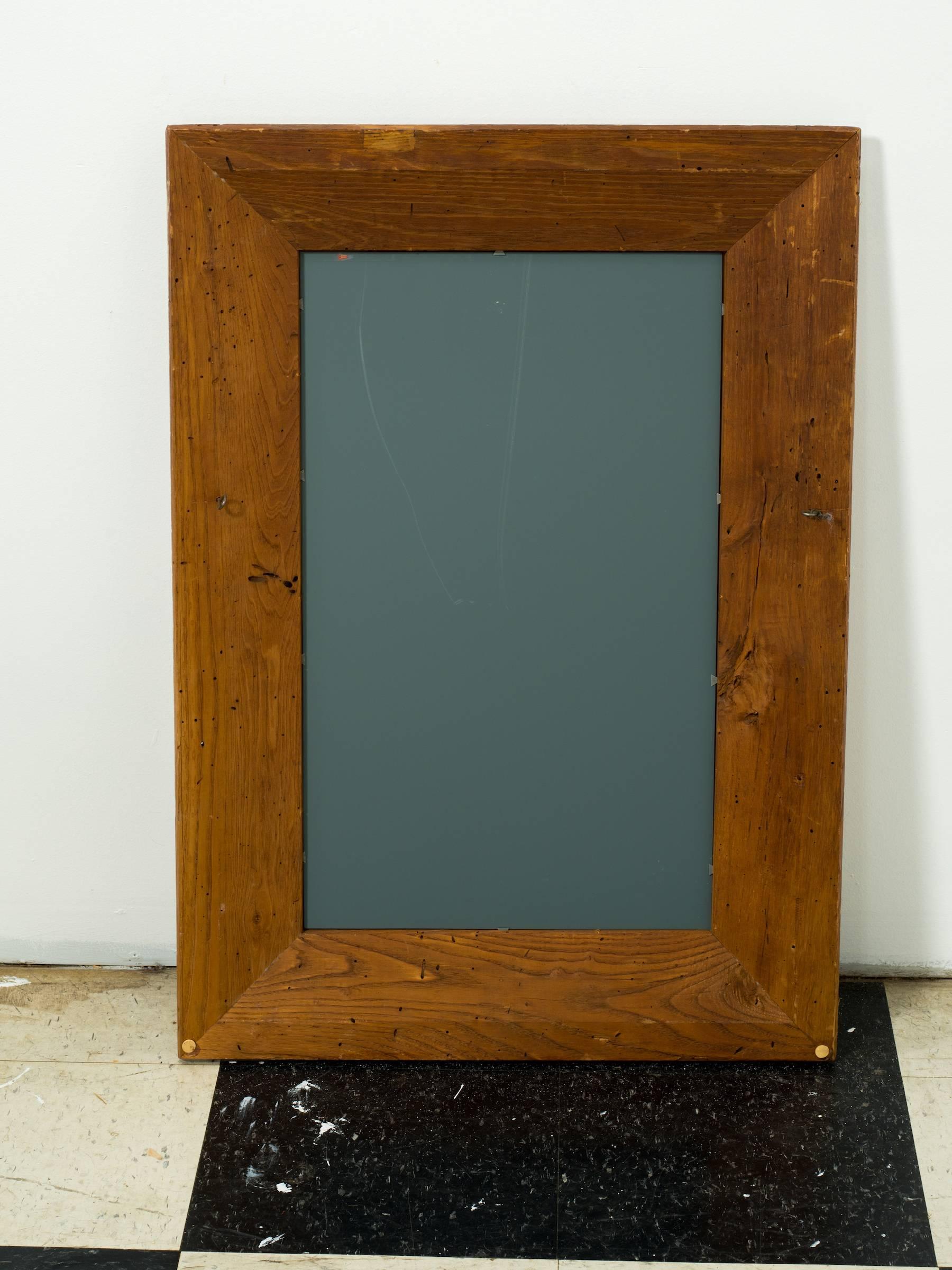 20th Century Pair of 1950s Wormwood Framed Mirrors