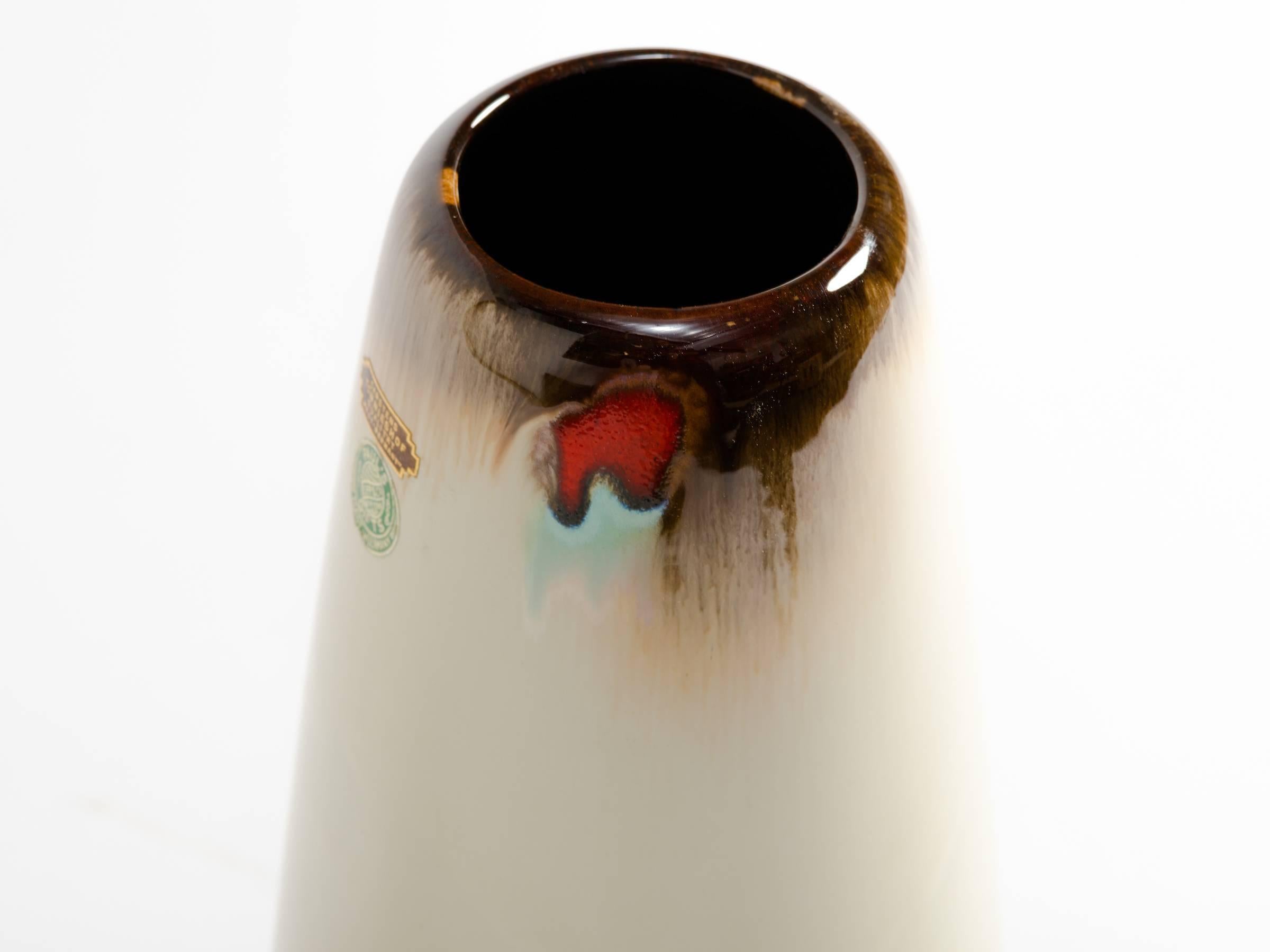 vase ouest-allemand Carstens Tonnieshof des années 1960.