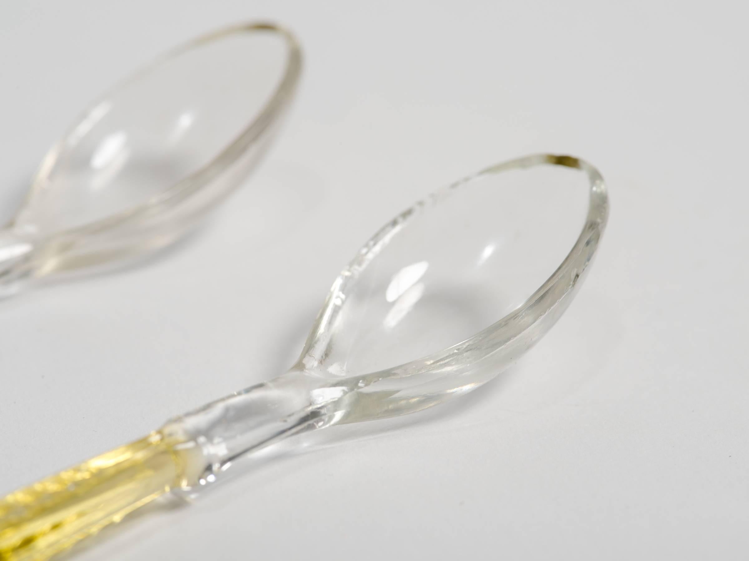 glass spoons for sale