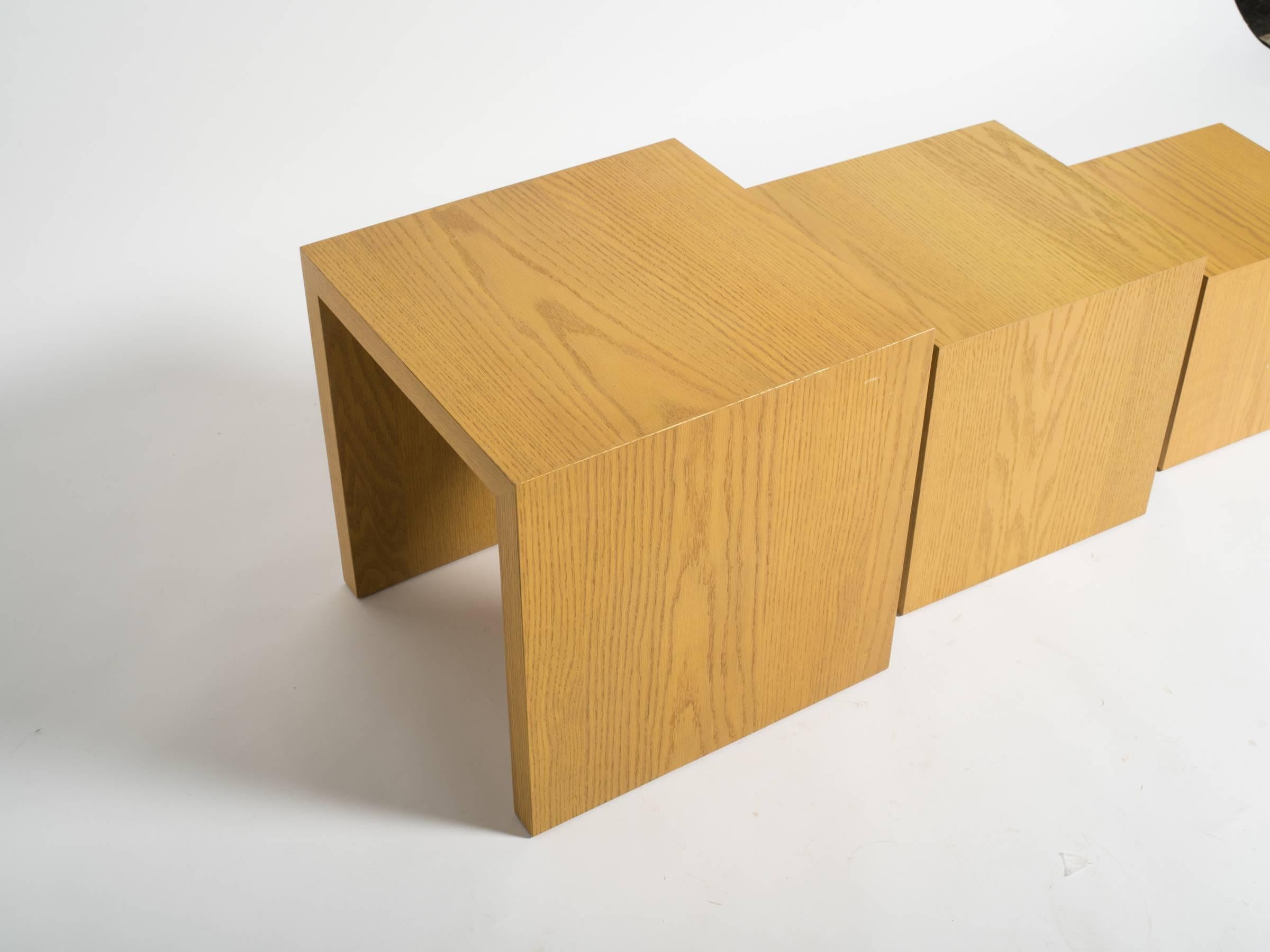 Contemporary Set of Parsons Nesting Tables
